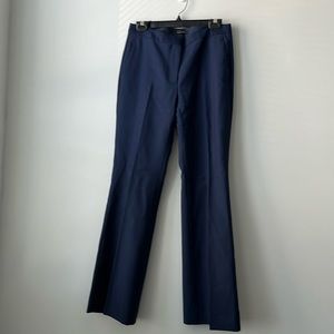 Massimo Dutti dark blue wool blend trousers in size 6